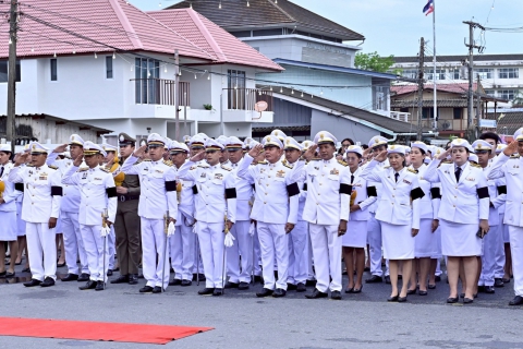 ไฟล์แนบ กปภ.สาขาปากพนัง เข้าร่วมพิธีถวายเครื่องราชสักการะและวางพานพุ่มและจุดเทียนถวายพระพรชัยมงคล กิจกรรมเฉลิมพระเกียรติ สมเด็จพระนางเจ้าฯ พระบรมราชินี เนื่องในโอกาสวันเฉลิมพระชนมพรรษา 3 มิถุนายน 2569   