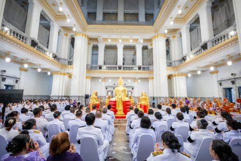ไฟล์แนบ กปภ.สาขาฉะเชิงเทรา เข้าร่วมพิธีเจริญพระพุทธมนต์นวัคคหายุสมธัมม์ เสริมสิริมงคลวันพระราชสมภพ ถวายเป็นพระราชกุศลแด่ สมเด็จพระนางเจ้าฯ พระบรมราชินี เนื่องในโอกาสพระราชพิธีมงคลเฉลิมพระชนมพรรษา 4 รอบ