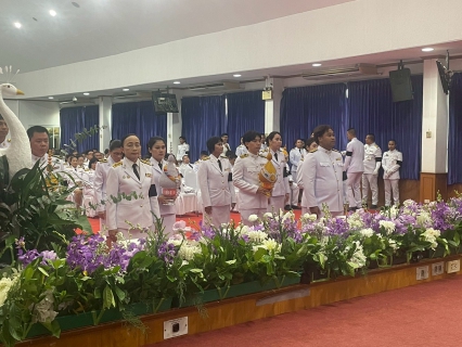 ไฟล์แนบ กปภ.สาขารังสิต (พ) ร่วมพิธีจุดเทียนถวายพระพรชัยมงคล เฉลิมพระเกียรติสมเด็จพระนางเจ้าฯ พระบรมราชินี ณ ศาลากลางจังหวัดปทุมธานี