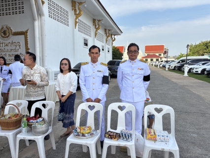 ไฟล์แนบ กปภ.สาขามหาสารคาม เข้าร่วมพิธีเจริญพระพุทธมนต์และทำบุญตักบาตร ถวายเป็นพระราชกุศลแด่ สมเด็จพระนางเจ้าฯ พระบรมราชินี เนื่องในโอกาสวันเฉลิมพระชนมพรรษา 3 มิถุนายน พ.ศ. 2569