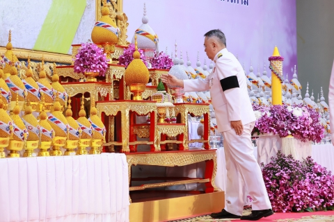 ไฟล์แนบ กปภ.สาขามหาสารคาม เข้าร่วมพิธีถวายเครื่องราชสักการะและวางพานพุ่ม และพิธีจุดเทียนชัยถวายพระพรชัยมงคล เนื่องในโอกาสพระราชพิธีมหามงคลเฉลิมพระชนมพรรษา 4 รอบ สมเด็จพระนางเจ้าฯ พระบรมราชินี 3 มิถุนายน 2569
