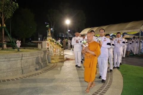 ไฟล์แนบ กปภ.สาขาแม่สอด เข้าร่วมพิธีเชิญพานพุ่มดอกบัวประดิษฐ์พระราชทาน ถวายสักการะ พระศรีมหาโพธิทศมราชบพิตร เนื่องในวันวิสาขบูชา 2569