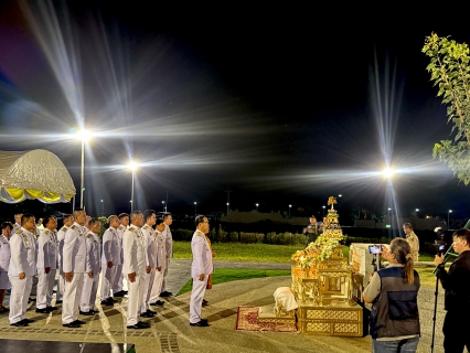 ไฟล์แนบ กปภ.สาขาแม่สอด เข้าร่วมพิธีเชิญพานพุ่มดอกบัวประดิษฐ์พระราชทาน ถวายสักการะ พระศรีมหาโพธิทศมราชบพิตร เนื่องในวันวิสาขบูชา 2569