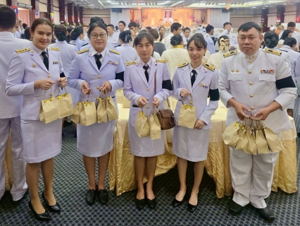 ไฟล์แนบ การประปาส่วนภูมิภาคสาขาแม่สอด ร่วมพิธีเจริญพระพุทธมนต์และทำบุญตักบาตรถวายพระราชกุศล เนื่องในโอกาสพระราชพิธีมหามงคลเฉลิมพระชนมพรรษา 4 รอบ สมเด็จพระนางเจ้าฯ พระบรมราชินี