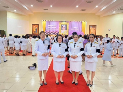 ไฟล์แนบ การประปาส่วนภูมิภาคสาขากระนวน เข้าร่วมพิธีถวายเครื่องราชสักการะ วางพานพุ่ม และพิธีจุดเทียนถวายพระพรชัยมงคล