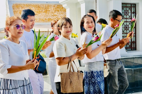 ไฟล์แนบ กปภ.สาขานราธิวาส ร่วมกิจกรรมทำบุญตักบาตรและเวียนเทียน เนื่องในวันวิสาขบูชา ประจำปี 2569
