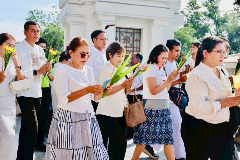 ไฟล์แนบ กปภ.สาขานราธิวาส ร่วมกิจกรรมทำบุญตักบาตรและเวียนเทียน เนื่องในวันวิสาขบูชา ประจำปี 2569