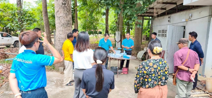 ไฟล์แนบ กปภ.สาขากำแพงเพชร เดินหน้าโครงการ "กปภ.  อปท. เพื่อปวงชน" ลงพื้นที่ให้ความรู้และตรวจคุณภาพน้ำ ณ เทศบาลตำบลทุ่งทราย