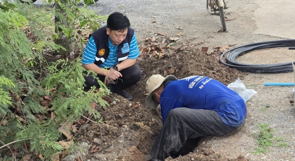 ไฟล์แนบ การประปาส่วนภูมิภาคสาขาฉะเชิงเทรา จัดกิจกรรม มุ่งมั่นเพื่อปวงชน เติมใจให้กัน ครั้งที่ 6/2569 ประชาสัมพันธ์โครงการลดค่าติดตั้งประปาใหม่ 15% 