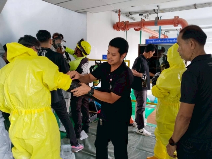 ไฟล์แนบ กปภ.สาขาตะกั่วป่า เข้าร่วมการอบรมเชิงปฏิบัติการในหัวข้อ ความปลอดภัยในการทำงานเกี่ยวกับสารเคมีอันตราย และการตอบโต้กรณีเกิดเหตุฉุกเฉิน3-4/69