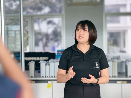 ไฟล์แนบ กปภ.สาขากาญจนบุรี เข้าร่วมกิจกรรม THE 1 - POINT TALK ประจำเดือนมิถุนายน 2569 ณ อาคารห้องปฏิบัติการ งานควบคุมคุณภาพน้ำ 1 กองระบบผลิตและควบคุมคุณภาพน้ำ การประปาส่วนภูมิภาคเขต 3