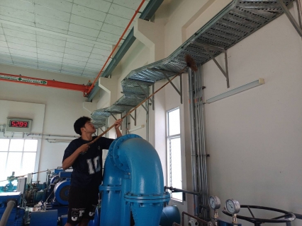 ไฟล์แนบ กปภ.สาขากาญจนบุรี ทำกิจกรรม 5ส. และทำความสะอาดพื้นที่ปฏิบัติงาน สถานีจ่ายน้ำท่าล้อ