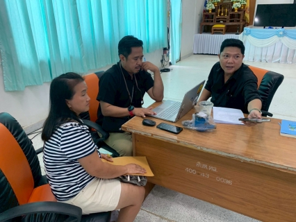 ไฟล์แนบ กปภ.สาขากำแพงเพชร ลงพื้นที่ "เติมใจให้กัน" รับลูกค้ารายใหม่ ณ เทศบาลตำบลคลองลานพัฒนา