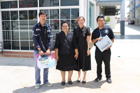 ไฟล์แนบ กปภ.สาขาปทุมธานี(พ) สานต่อโครงการ "หลอมรวมใจ มอบน้ำใสสะอาดให้โรงเรียน" ครั้งที่ 2 ประจำปี 2569
