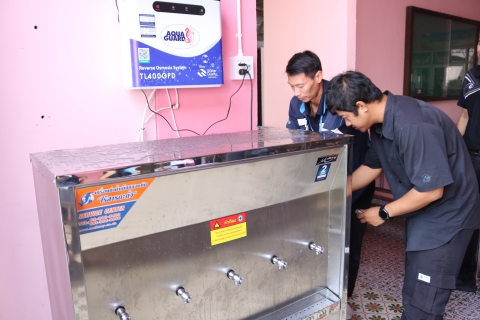 ไฟล์แนบ กปภ.สาขาปทุมธานี(พ) สานต่อโครงการ "หลอมรวมใจ มอบน้ำใสสะอาดให้โรงเรียน" ครั้งที่ 2 ประจำปี 2569