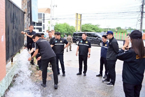 ไฟล์แนบ มท.3 ลงพื้นที่บ้านฉาง ตรวจคุณภาพน้ำประปา ยืนยันปลอดภัยได้มาตรฐาน