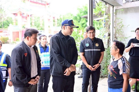 ไฟล์แนบ มท.3 ลงพื้นที่บ้านฉาง ตรวจคุณภาพน้ำประปา ยืนยันปลอดภัยได้มาตรฐาน