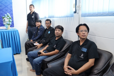 ไฟล์แนบ ผจก.กปภ.สาขามหาสารคาม เปิดโครงการให้ความรู้ความเข้าใจการใช้คลอรีนเหลวและซักซ้อมการเผชิญเหตุกรณีแก๊สคลอรีนรั่วไหล ณ สถานีผลิตน้ำห้วยคะคาง ต.ตลาด อ.เมือง จ.มหาสารคาม