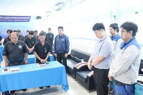 ไฟล์แนบ ผจก.กปภ.สาขามหาสารคาม เปิดโครงการให้ความรู้ความเข้าใจการใช้คลอรีนเหลวและซักซ้อมการเผชิญเหตุกรณีแก๊สคลอรีนรั่วไหล ณ สถานีผลิตน้ำห้วยคะคาง ต.ตลาด อ.เมือง จ.มหาสารคาม