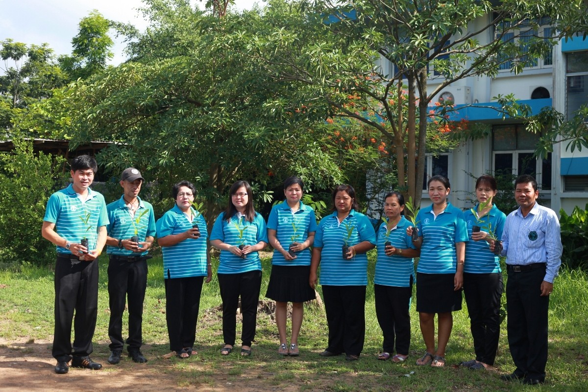 กปภ.สาขาบางคล้า จัดกิจกรรมปลูกต้นไม้ภายในพื้นที่สำนักงานเนื่องในวันต้นไม้ประจำปีของชาติ