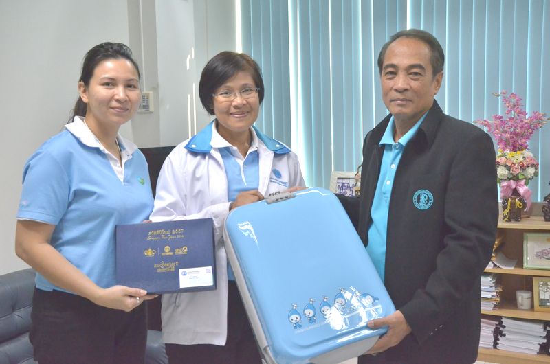กปภ.สาขารังสิต(พ)ให้การต้อนรับผู้บริหารสำนักงานประปาบางเขน