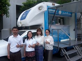 กปภ.สาขาลพบุรี นำรถ PWA Mobile Service ลงพื้นที่ให้บริการประชาชน ณ ศูนย์ดำรงธรรมจังหวัดลพบุรี