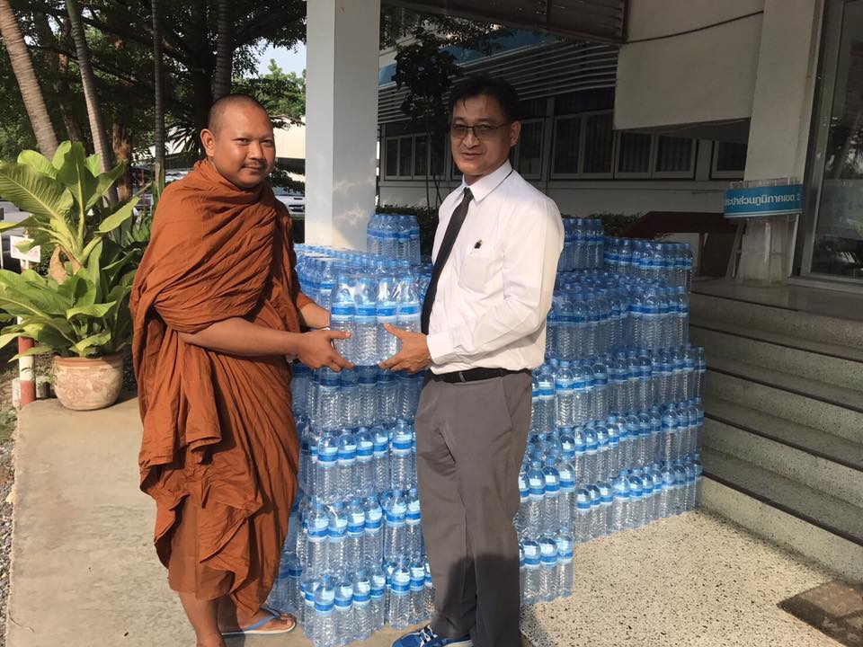 กปภ.ข.2 สนับสนุนน้ำดื่มแก่สถานปฏิบัติธรรมคเณศวรราชกุมารีสำหรับในการปฏิบัติธรรม