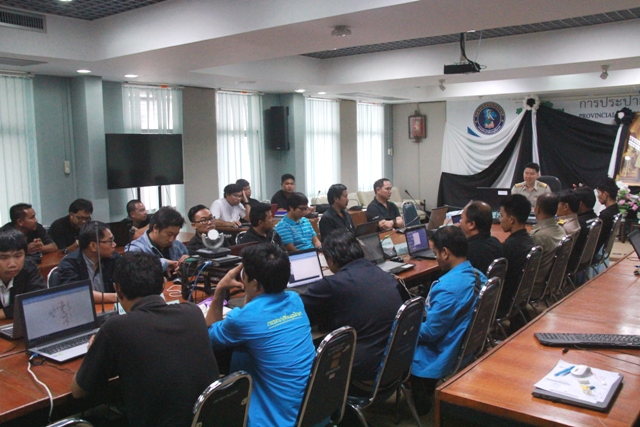 งานแผนที่แนวท่อ(GIS) กปภ.ข.2 จัดประชุม การประยุกต์ใช้โปรแกรมระบบสารสนเทศภูมิศาสตร์ (Wmap 9.12 และ Wmap 9.15)