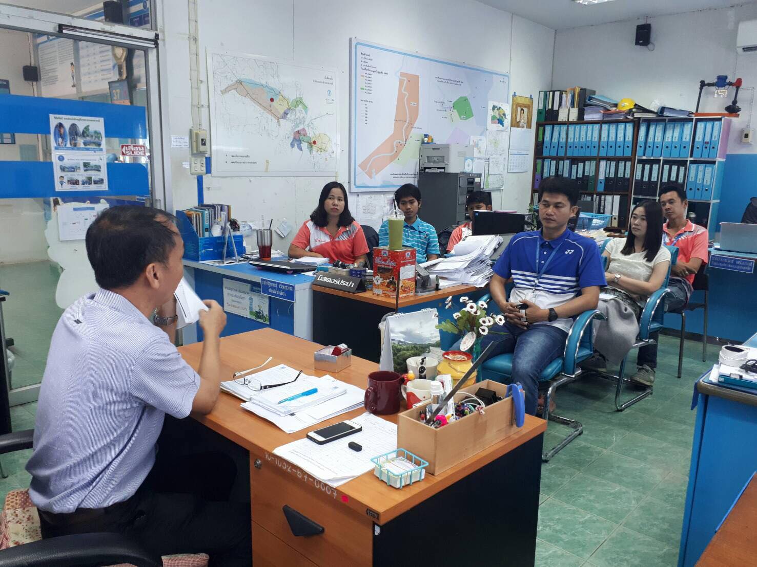 กปภ.สาขานครสวรรค์ จัดกิจกรรมสนทนายามเช้า (Morning talk) ประจำเดือน เมษายน ร่วมสร้างสัมพันธ์อันดีในองค์กร