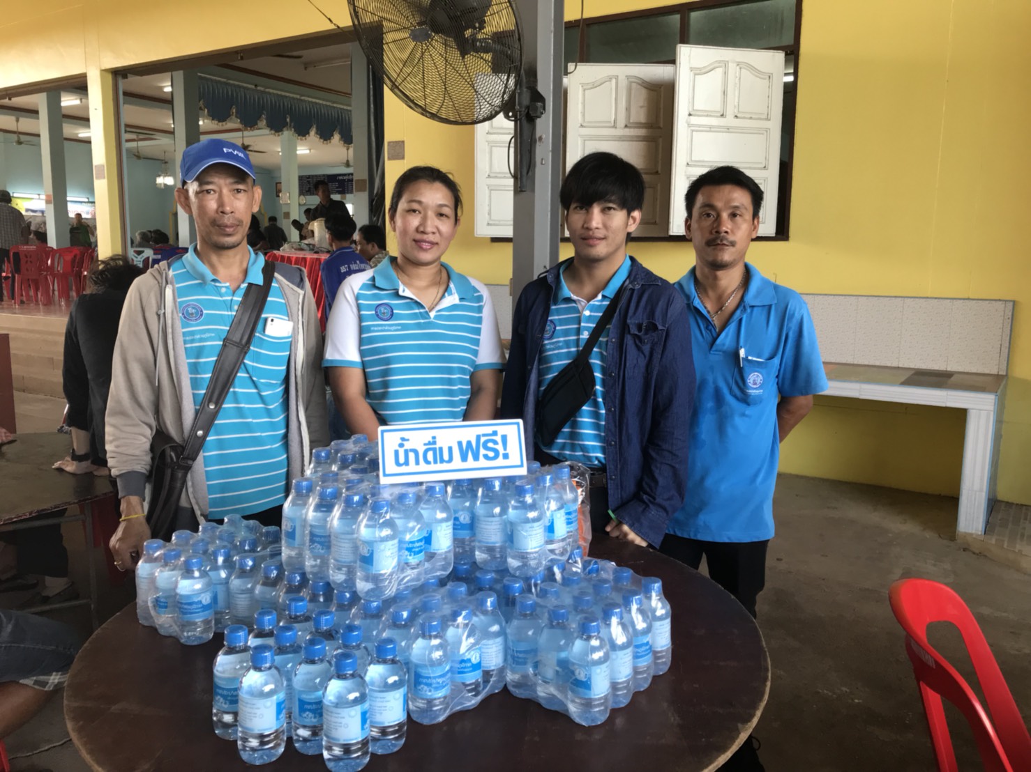 การประปาส่วนภูมิภาคสาขาบางคล้า ออกหน่วยบริการโครงศูนย์ดำรงธรรม อำเภอยิ้ม...เคลื่อนที่