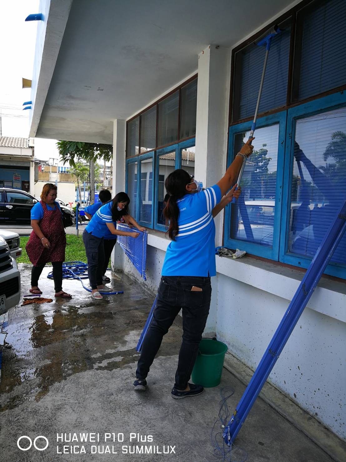 กปภ.สาขาพระพุทธบาท จัดกิจกรรม Big Cleaning Day ทำความสะอาดบริเวณภายในและภายนอกอาคารสำนักงาน