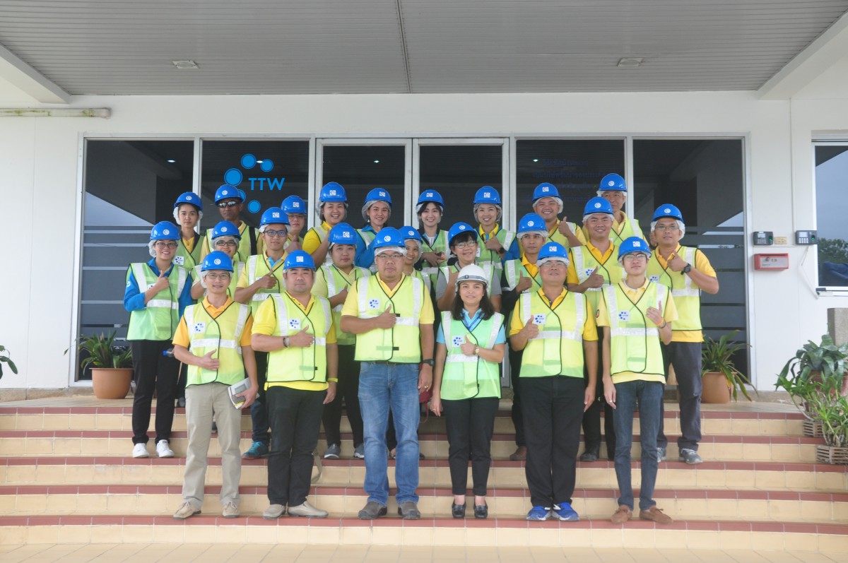 กองระบบผลิตและควบคุมคุณภาพน้ำ กปภ.ข.๓ ศึกษาดูงานด้านระบบผลิตและควบคุมคุณภาพน้ำ ณ บริษัท ทีทีดับบลิว จำกัด (มหาชน)
