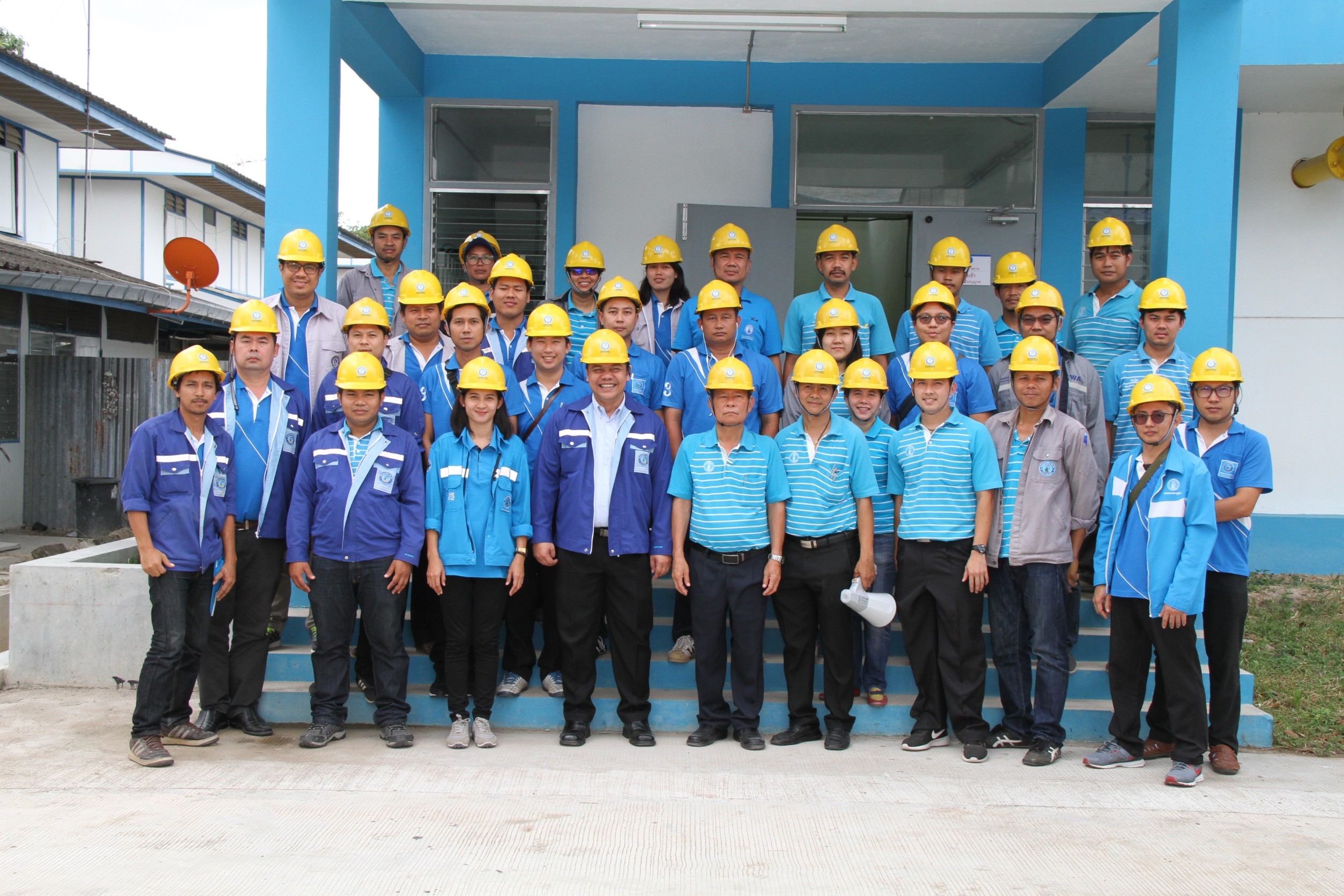 กองระบบจำหน่าย กปภ.ข.๓ ศึกษาดูงานและเยี่ยมชม ณ สถานีผลิตน้ำพนมทวน (กปภ.สาขาอู่ทอง) อ.พนมทวน จ.กาญจนบุรี