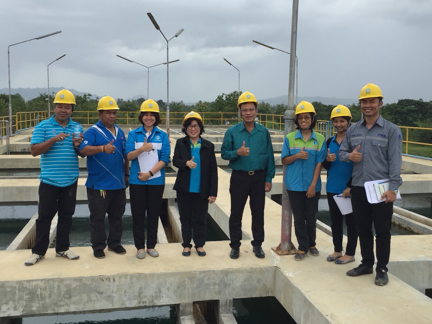 ผอ.กปภ.ข.๓ ลงพื้นที่ตรวจประเมินผลตัวชี้วัดการดำเนินโครงการ WSP