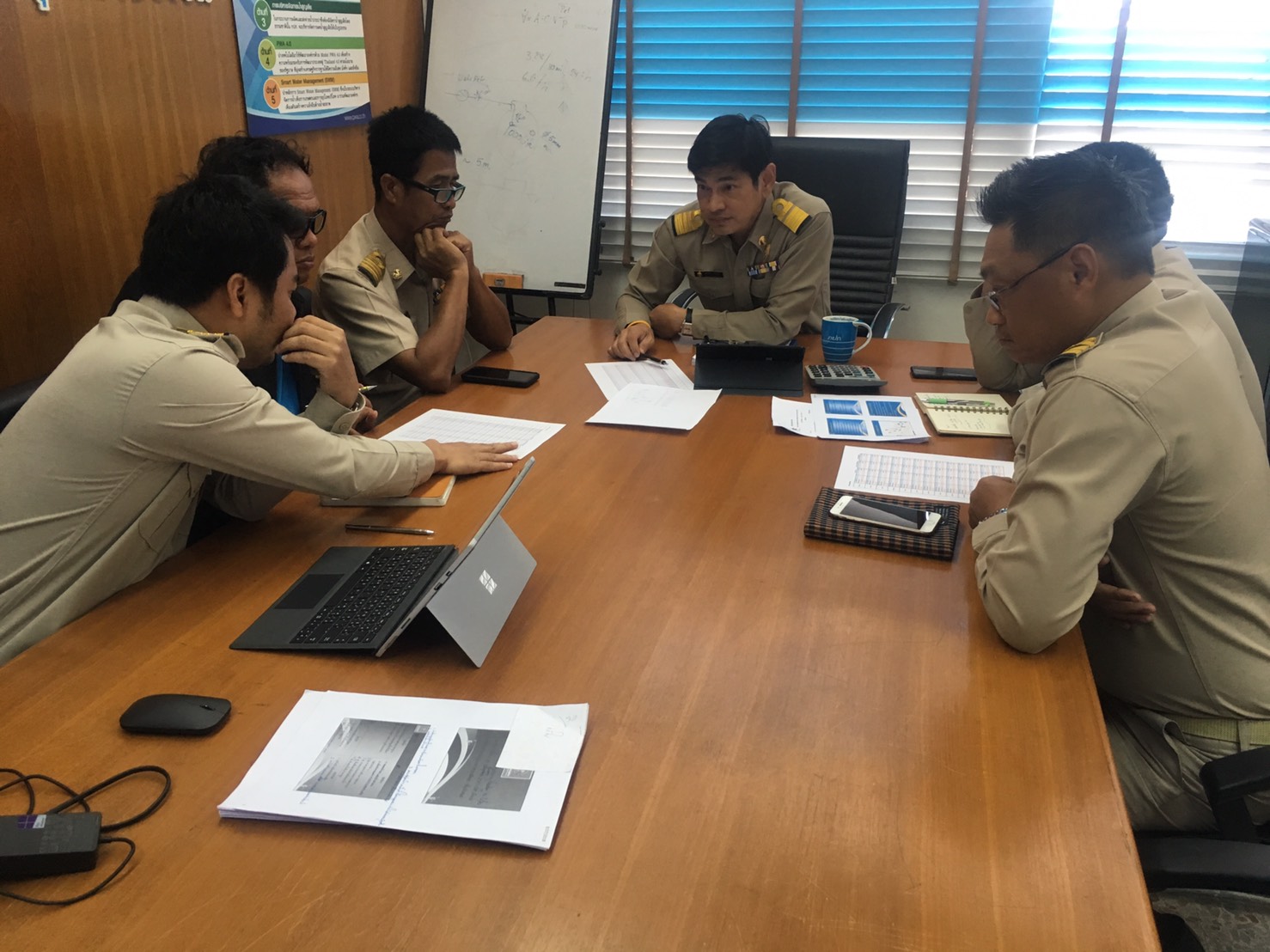 กปภ.สาขาพัทยา (พ) จัดกิจกรรมสนทนายามเช้า (Morning Talk)