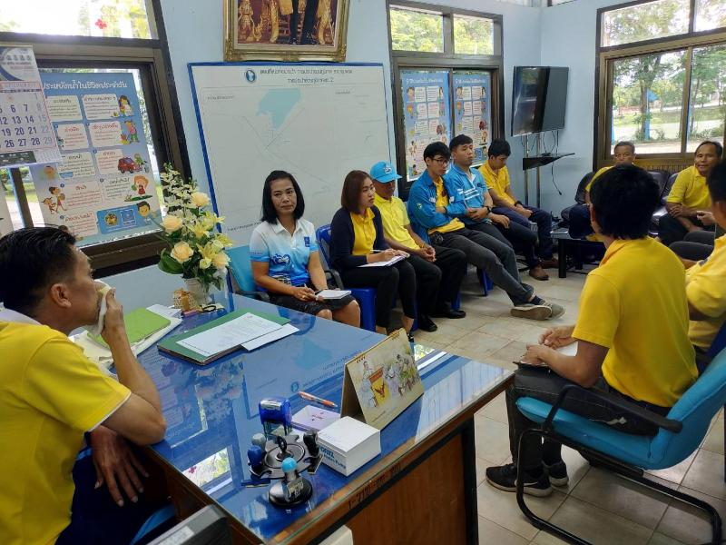 กปภ.สาขาชุมพวง จัดสนทนายามเช้า(Morning Talk)ครั้งที่ 9/2561