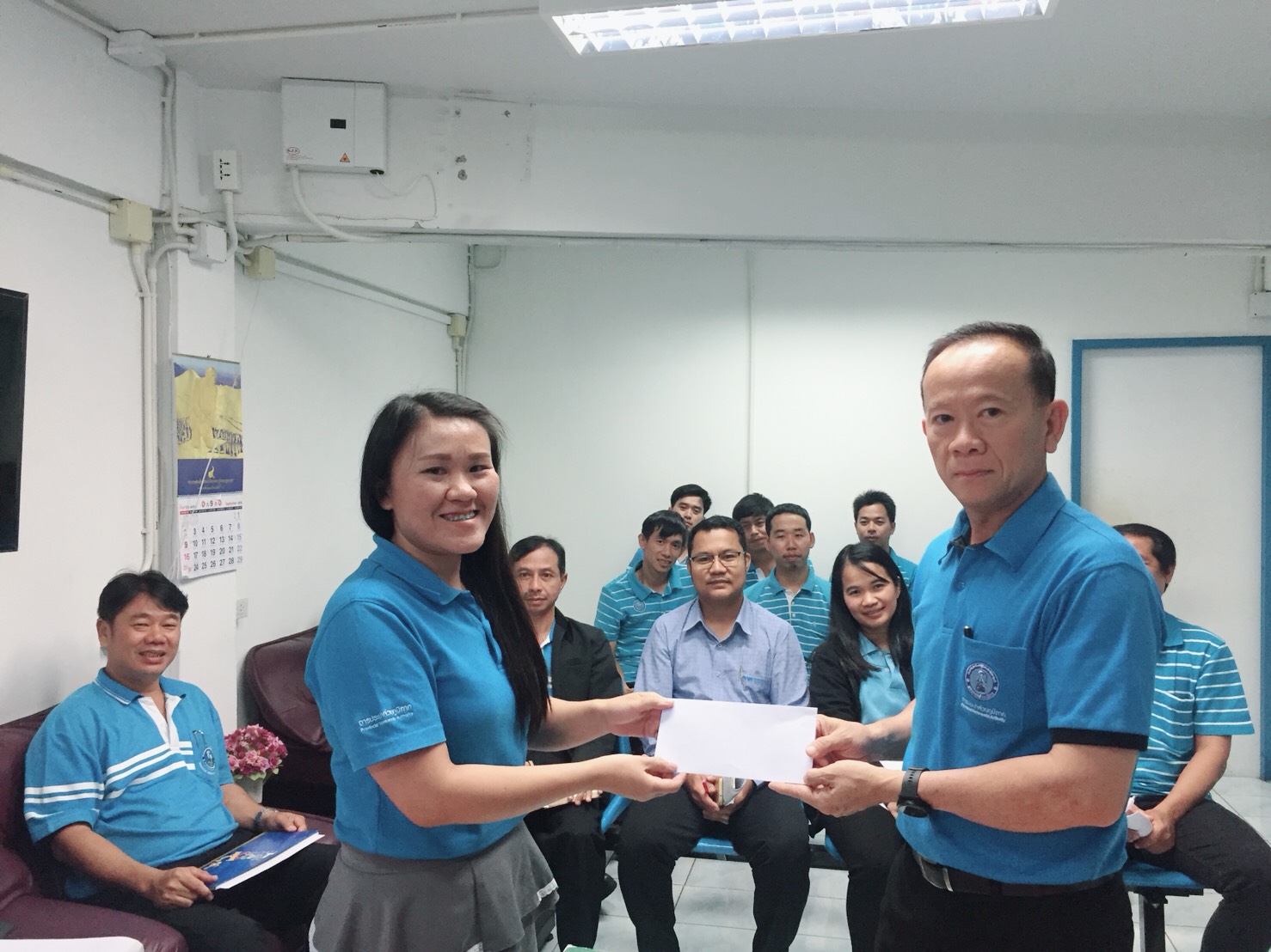 กปภ.สาขาธัญบุรี จัดกิจกรรมสนทนายามเช้า Morning Talk ประจำเดือน กันยายน 2561