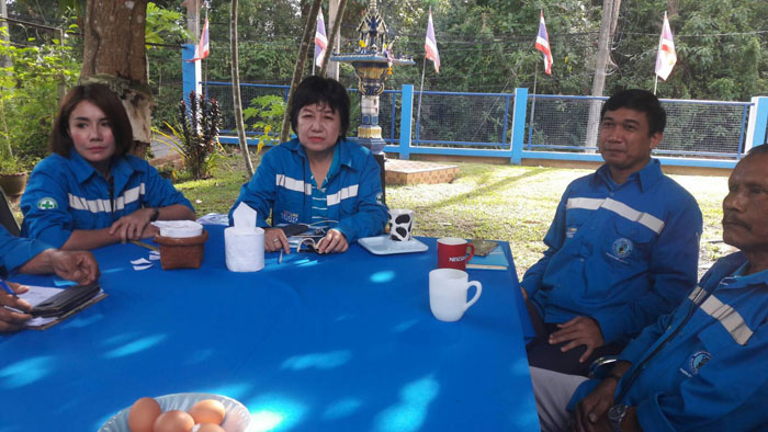 กปภ.สาขาเขาชัยสน จัดกิจกรรมสนทนายามเช้า (Morning Talk) ครั้งที่ ๑๒/๒๕๖๑