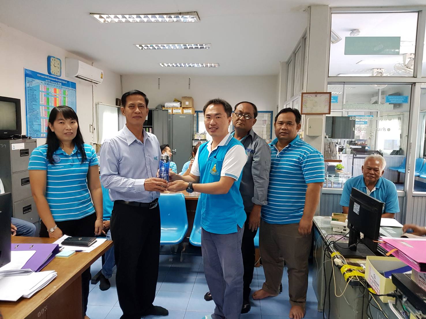 การประปาส่วนภูมิภาคสาขาอุทัยธานี จัดกิจกรรม โครงการสนทนายามเช้า (Morning Talk) ประจำเดือน กันยายน 2561
