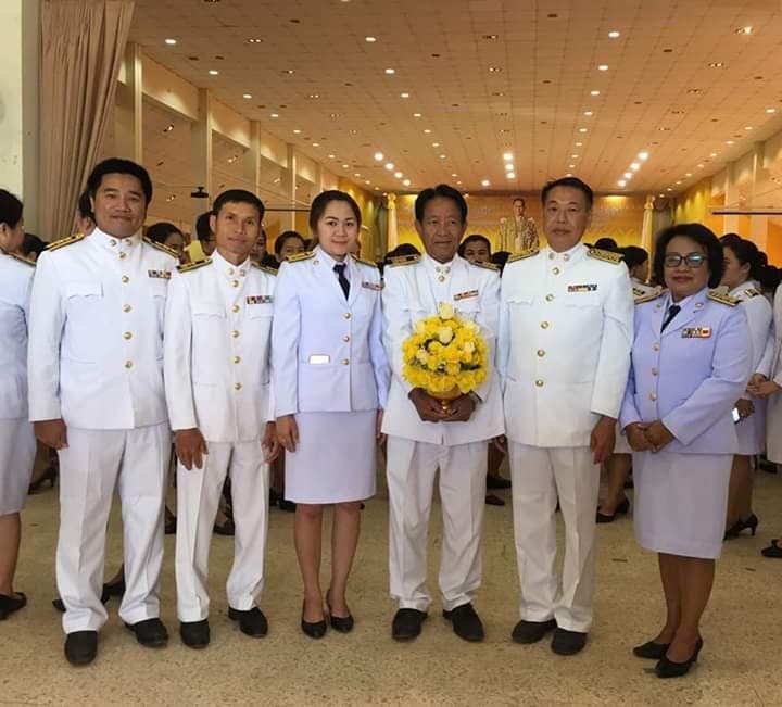 กปภ.สาขานครพนม ร่วมพิธีถวายพานพุ่มราชสักการะ ถวายราชสดุดี และถวายบังคม เนื่องในวันคล้ายวันเฉลิมพระชนมพรรษาพระบาทสมเด็จพระปรมินทรมหาภูมิพลอดุลยเดช บรมนาถบพิตร วันชาติ และวันพ่อแห่งชาติ