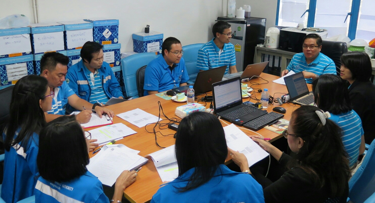 กปภ.สาขาคลองหลวง เข้าร่วมประชุมเปิดการตรวจสอบ กองตรวจสอบภูมิภาค 2