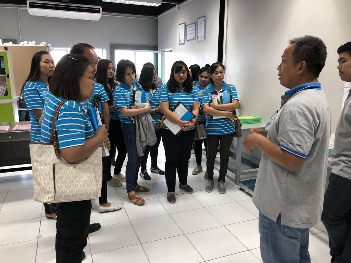 กองบัญชีและการเงิน กปภ.ข.๓ ลงพื้นที่ศึกษาดูงานด้านการผลิตท่อและอุปกรณ์ประปา