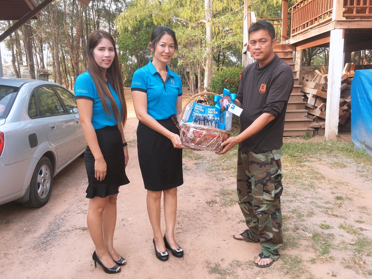 กปภ.สาขากบินทร์บุรี เข้าพบสวัสดีปีใหม่ 2562 ส่วนราชการ และผู้ใช้น้ำรายใหญ่