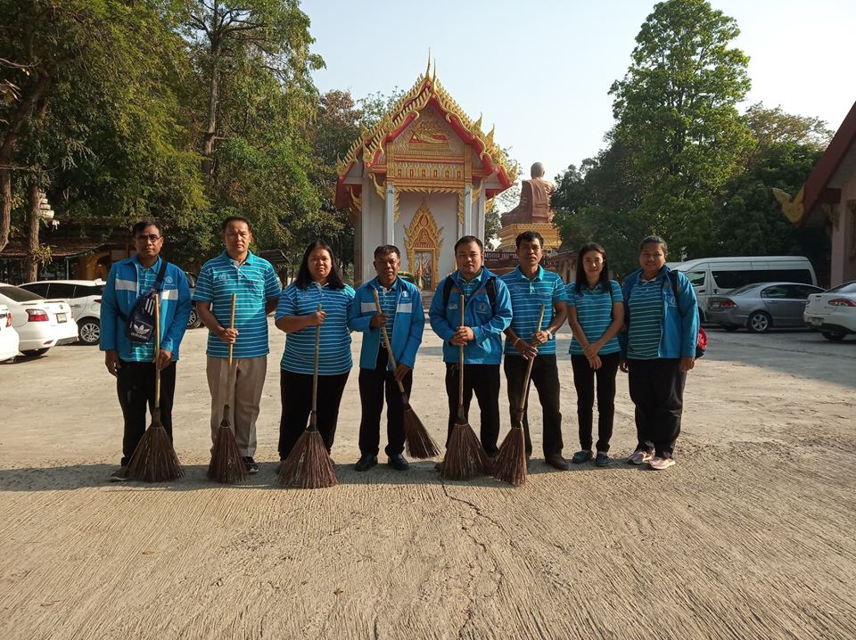 กปภ.สาขาสุรินทร์ ร่วมกิจกรรม ผู้ว่าฯพาเข้าวัดทำบุญในวันธรรมสวนะจังหวัดสุรินทร์ ประจำปี 2562