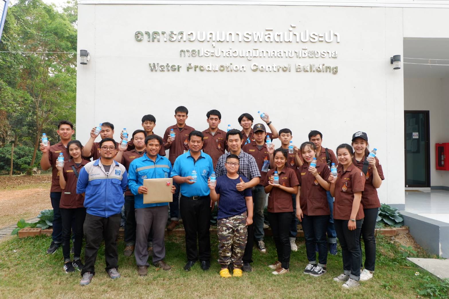 คณะอาจารย์และนักศึกษา เข้าศึกษาดูงานระบบผลิต การประปาส่วนภูมิภาคสาขาเชียงราย