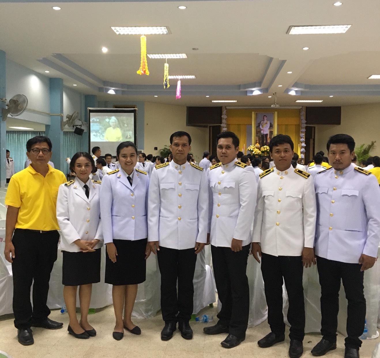 กปภ.สาขาพนมทวน เข้าร่วมการพระราชพิธีบรมราชาภิเษกในส่วนภูมิภาค