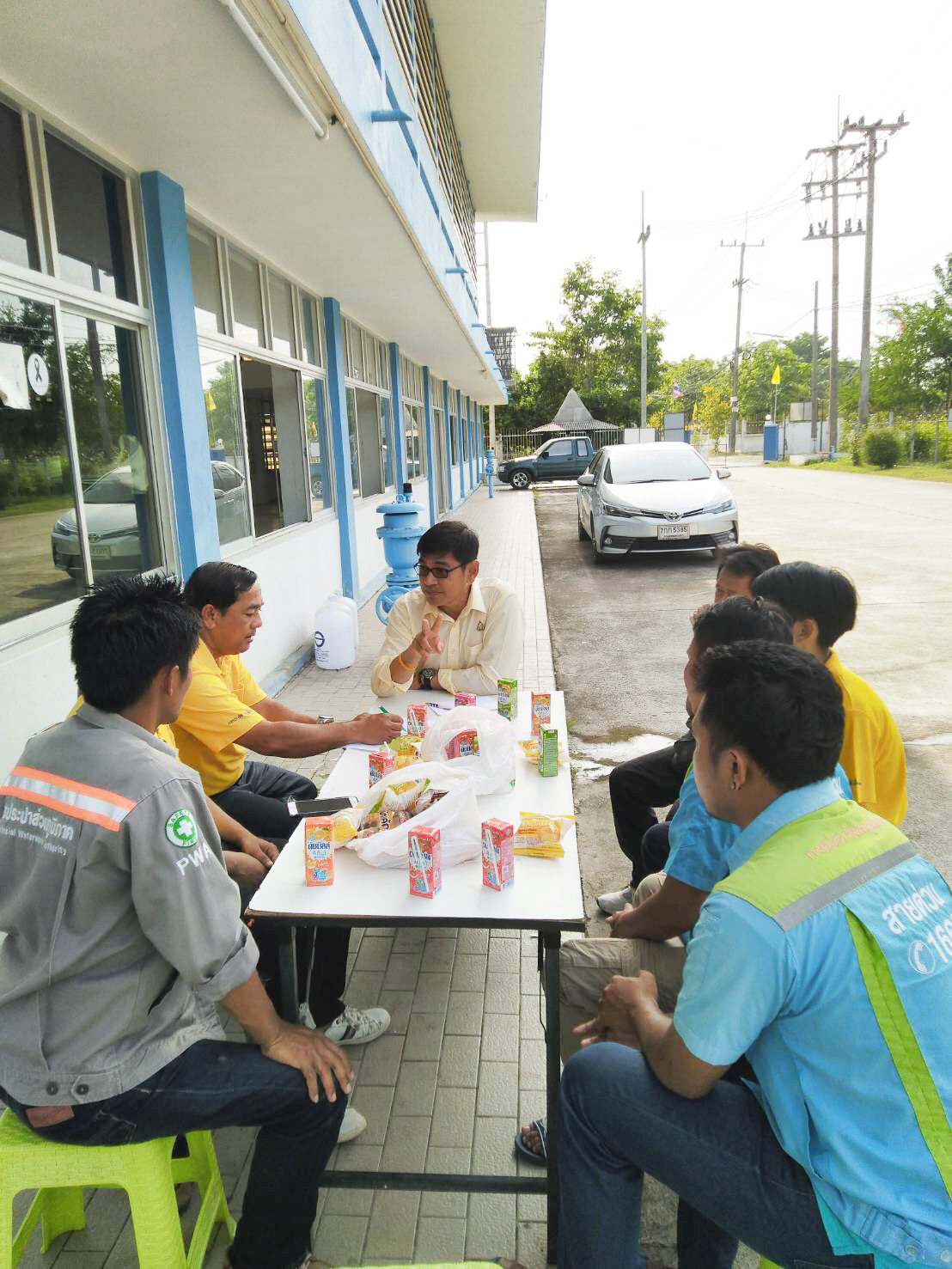 กปภ.สาขาพัทยา (พ) จัดกิจกรรมสนทนายามเช้า (Morning Talk)