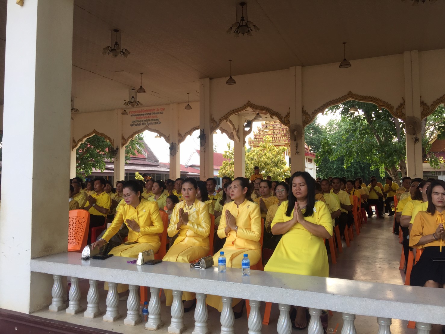 กปภ.สาขาหนองไผ่ เข้าร่วมพิธีเจริญพระพุทธมนต์ ถวายพระพรชัยมงคลเฉลิมพระเกียรติ เนื่องในการพระราชพิธีบรมราชาภิเษก สมเด็จพระเจ้าอยู่หัวมหาวชิราลงกรณ บดินทรเทพยวรางกูร