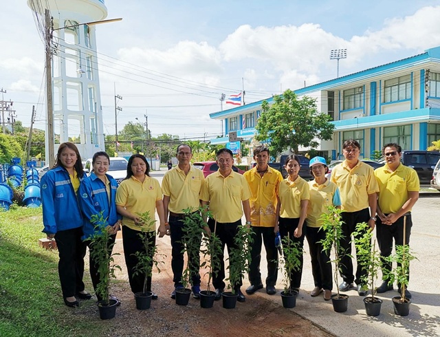 กปภ.สาขาสงขลา ร่วมปลูกต้นไม้ เนื่องในวันต้นไม้ประจำปีของชาติ พ.ศ.2562