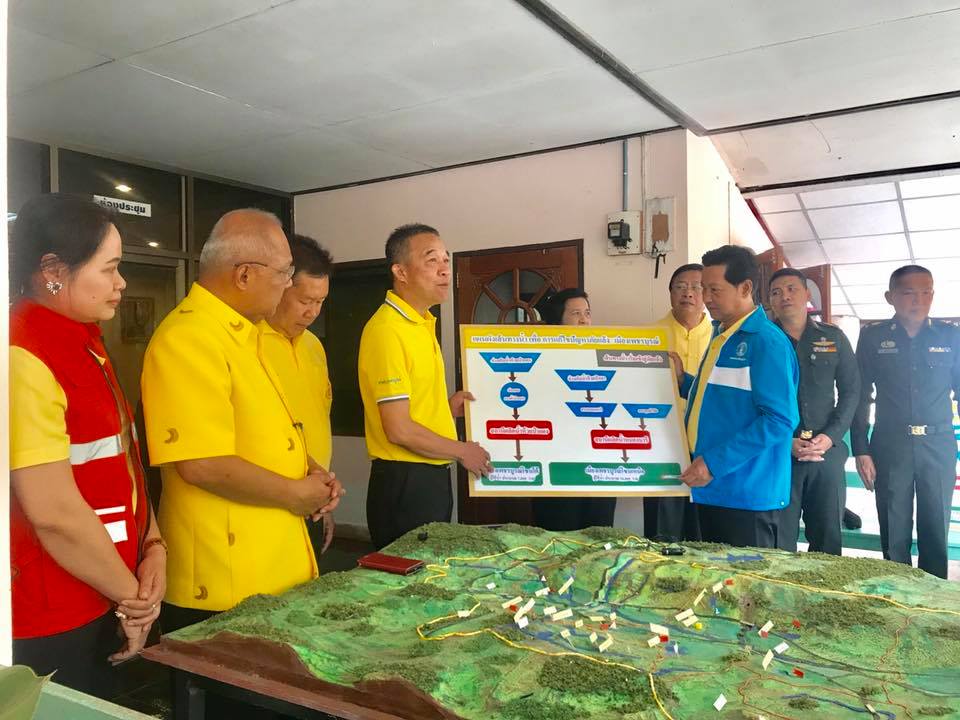 ผู้ว่าราชการจังหวัดเพชรบูรณ์ แถลงข่าวสถานการณ์น้ำและการแก้ปัญหาเรื่องภัยแล้งของจังหวัดเพชรบูรณ์